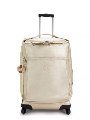 Darcey Medium Metallic Rolling Luggage
