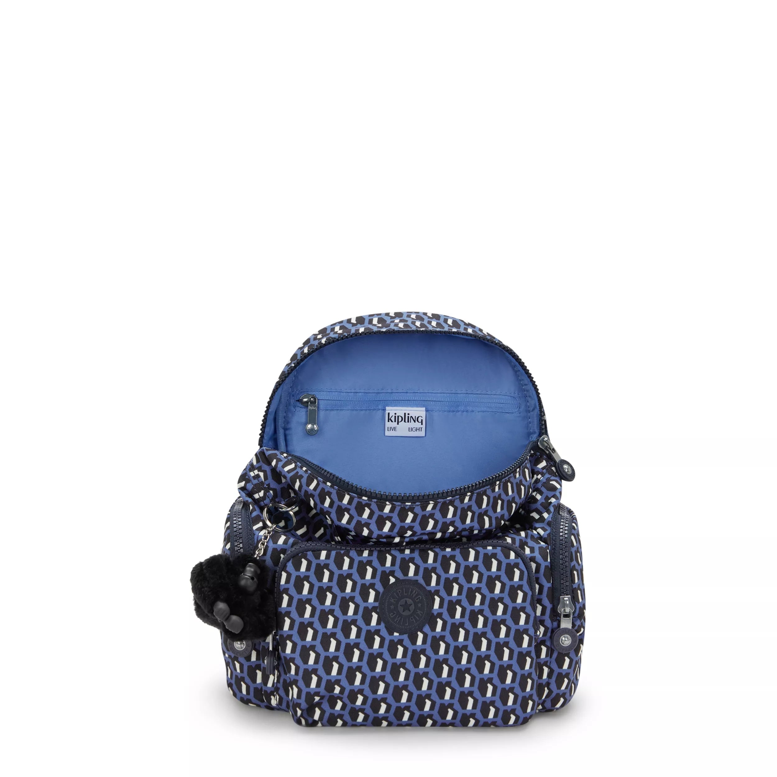 City Zip Mini Printed Backpack - Image 4