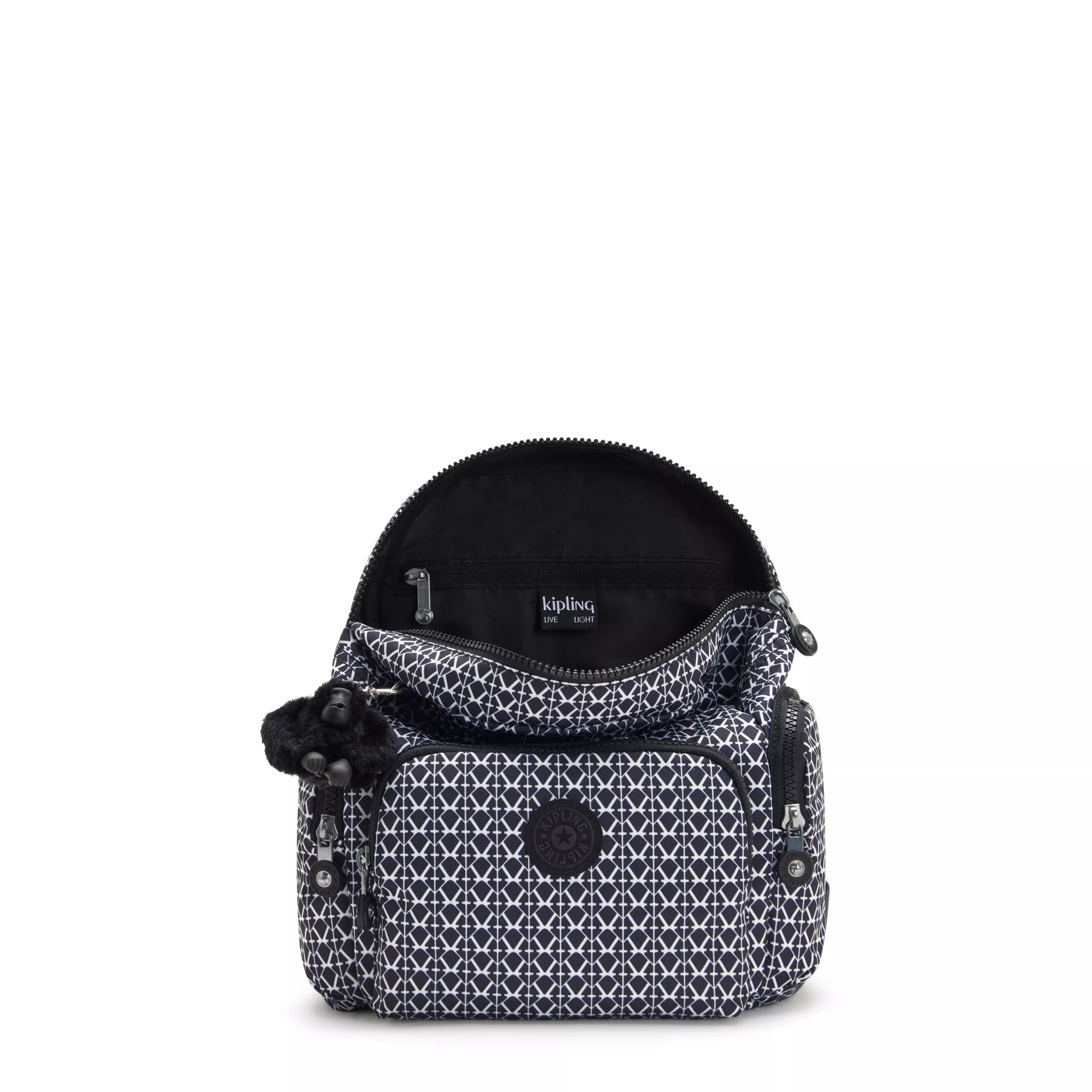 City Zip Mini Printed Backpack - Image 4
