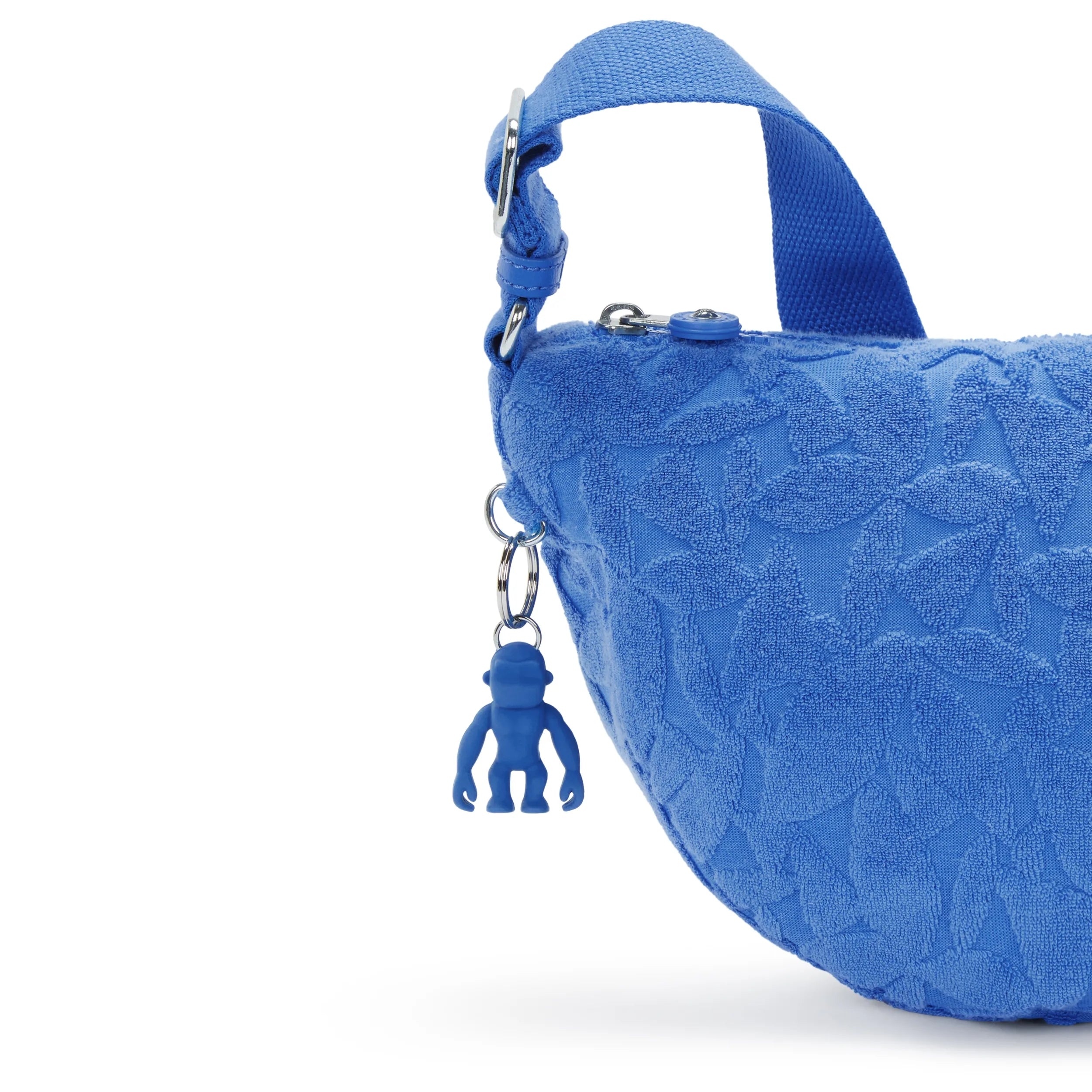 Julisa Terry Cloth Crescent Crossbody Bag - Image 6