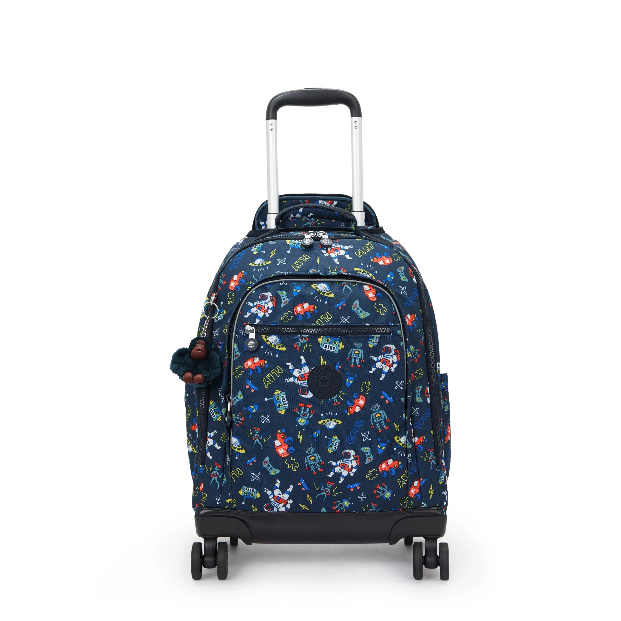 New Zea Printed 15 Laptop Rolling Backpack