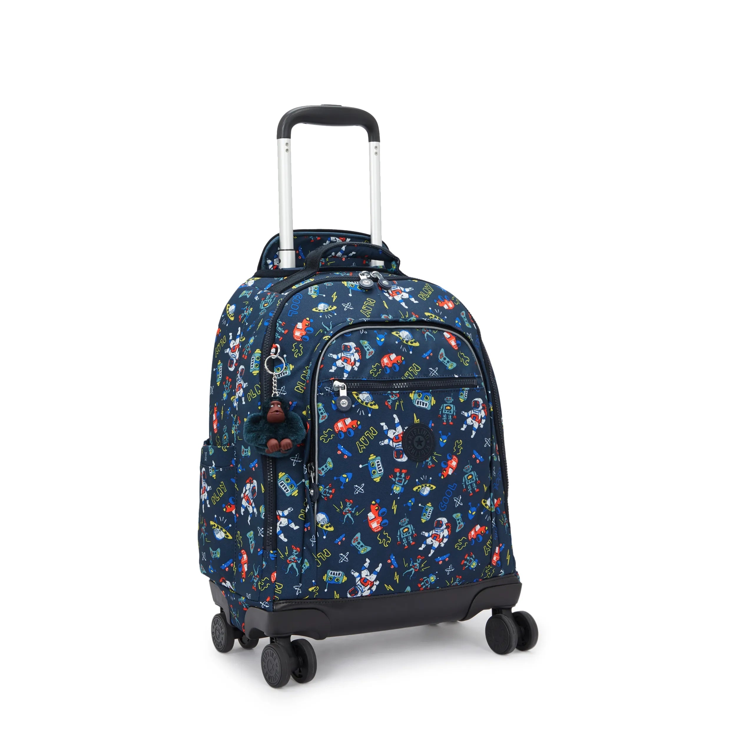 New Zea Printed 15 Laptop Rolling Backpack - Image 5