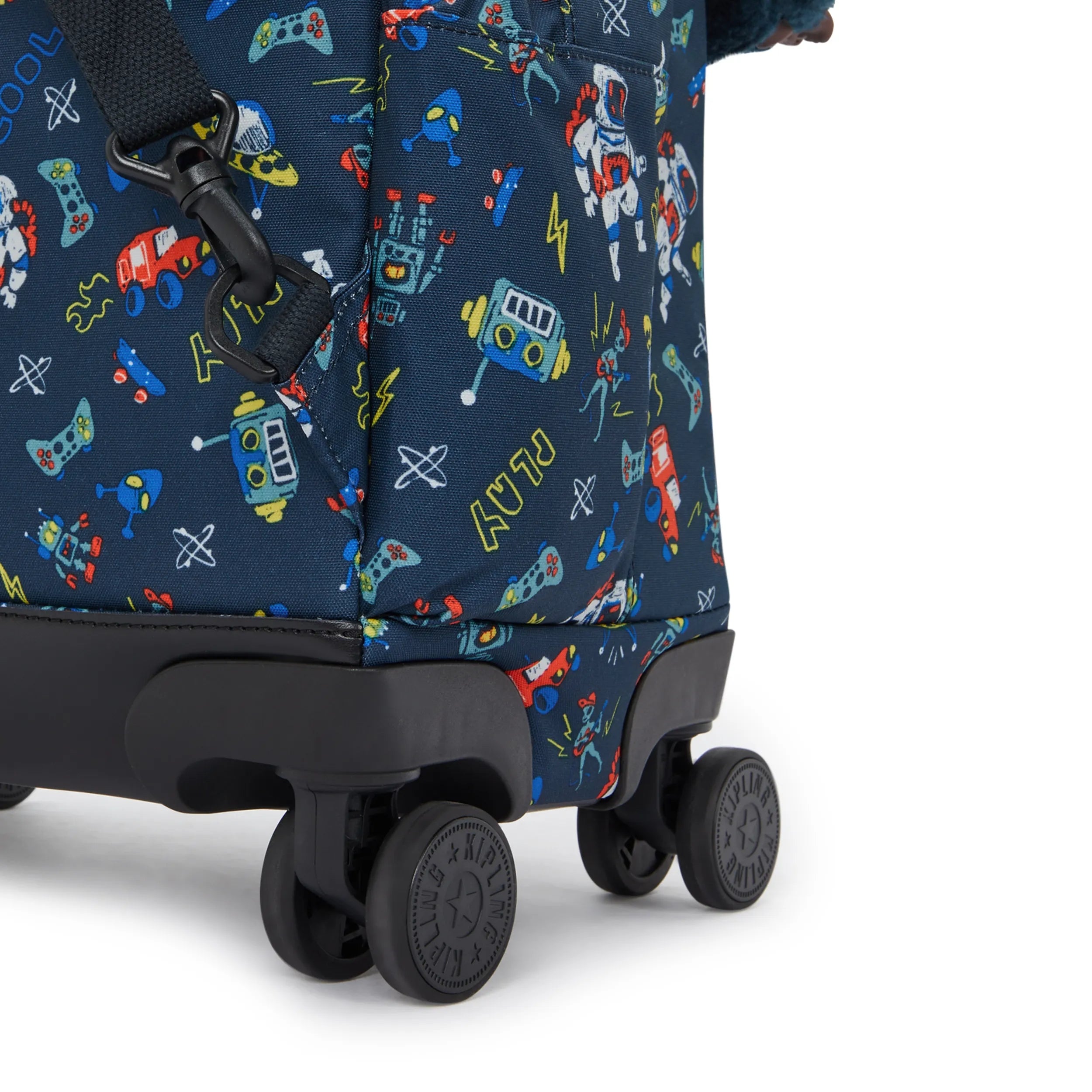 New Zea Printed 15 Laptop Rolling Backpack - Image 6