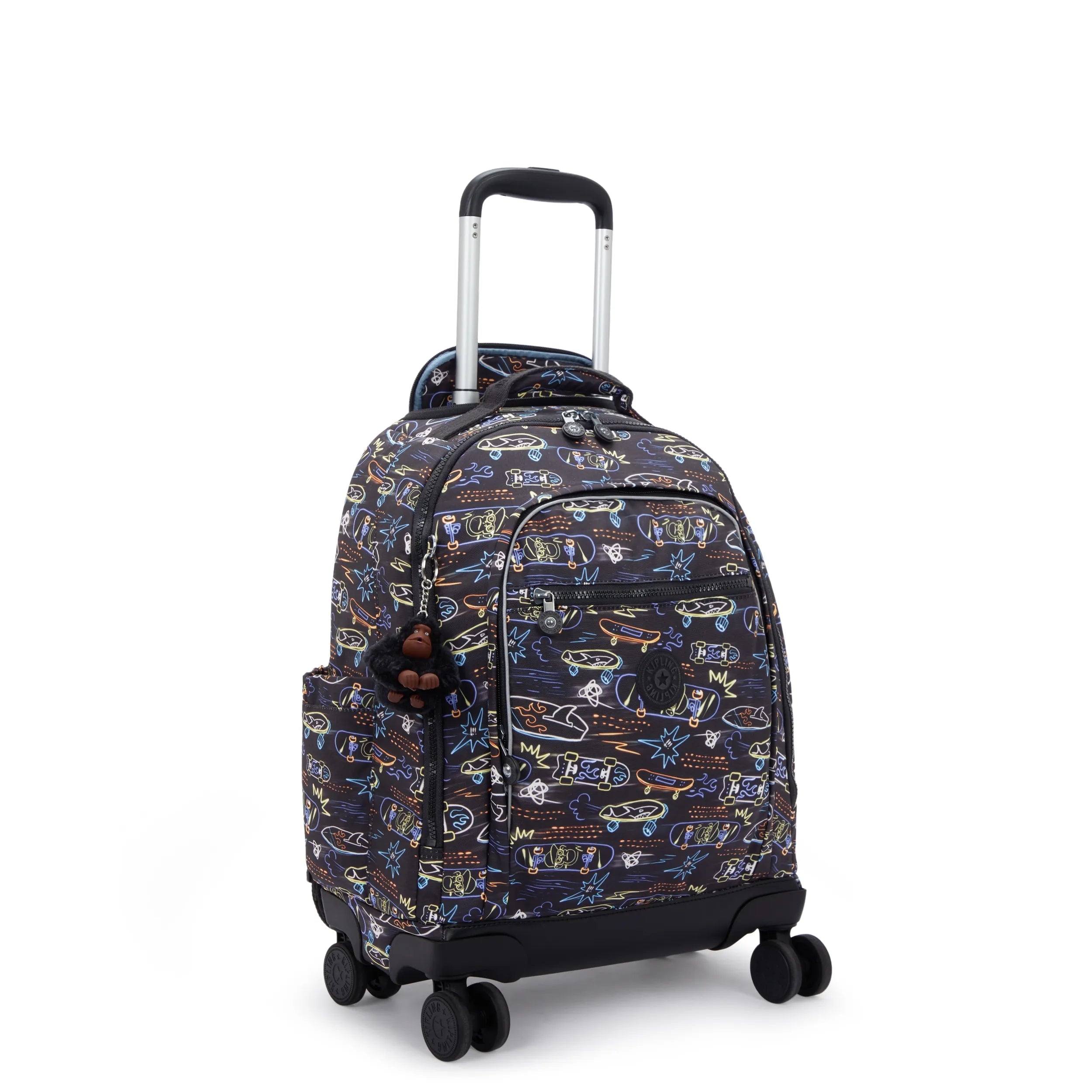 New Zea Printed 15 Laptop Rolling Backpack - Image 5