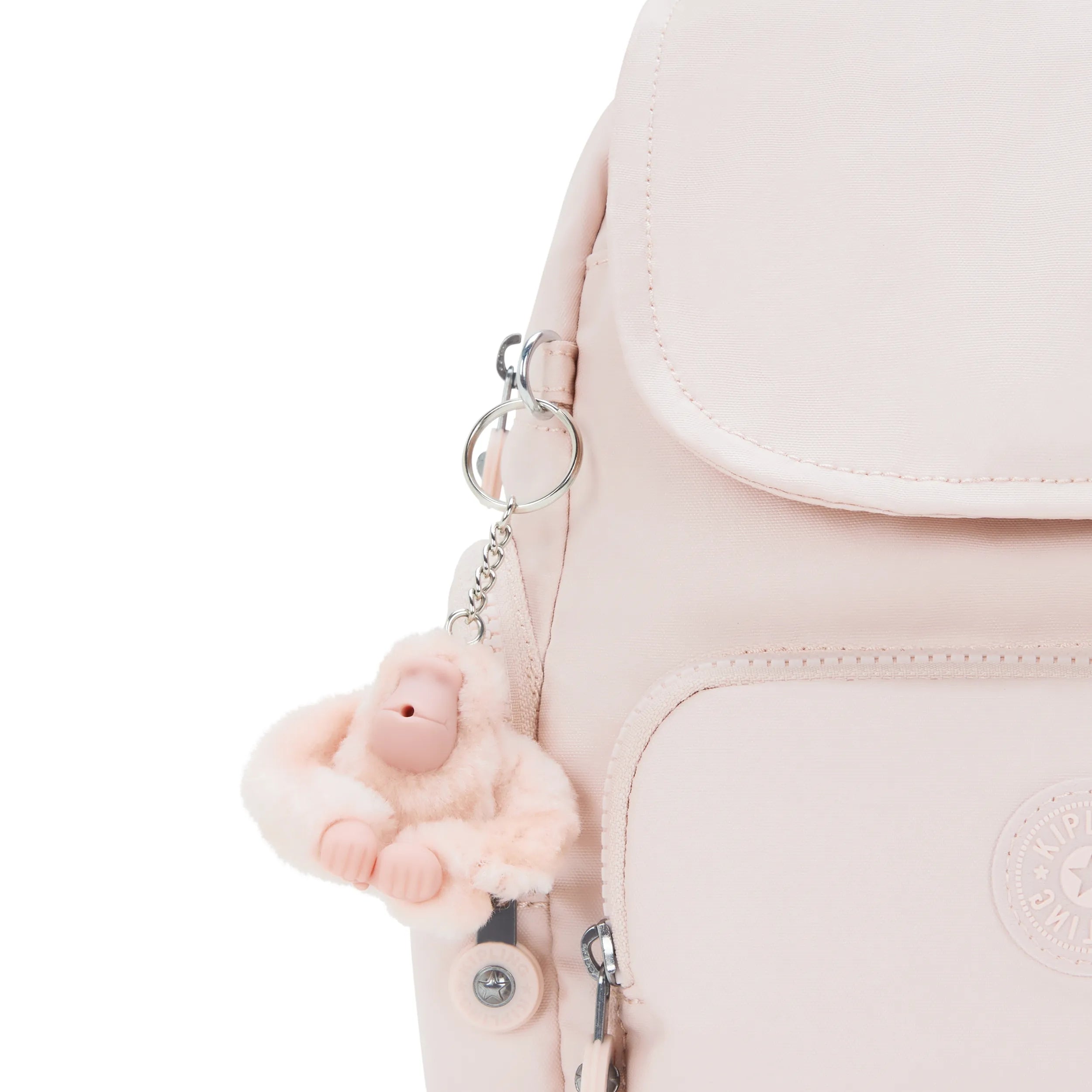 City Zip Mini Metallic Backpack - Image 6