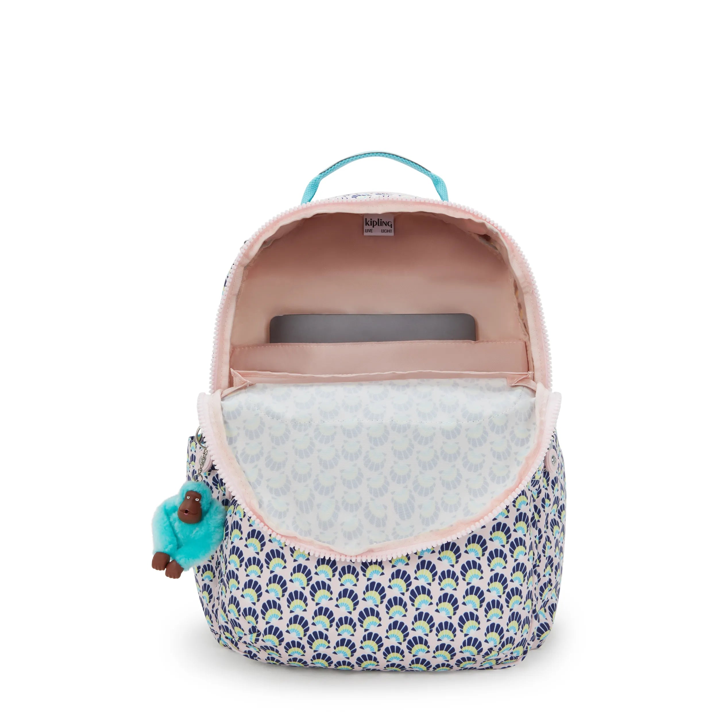 Seoul Large Printed 15 Laptop Backpack - Image 4