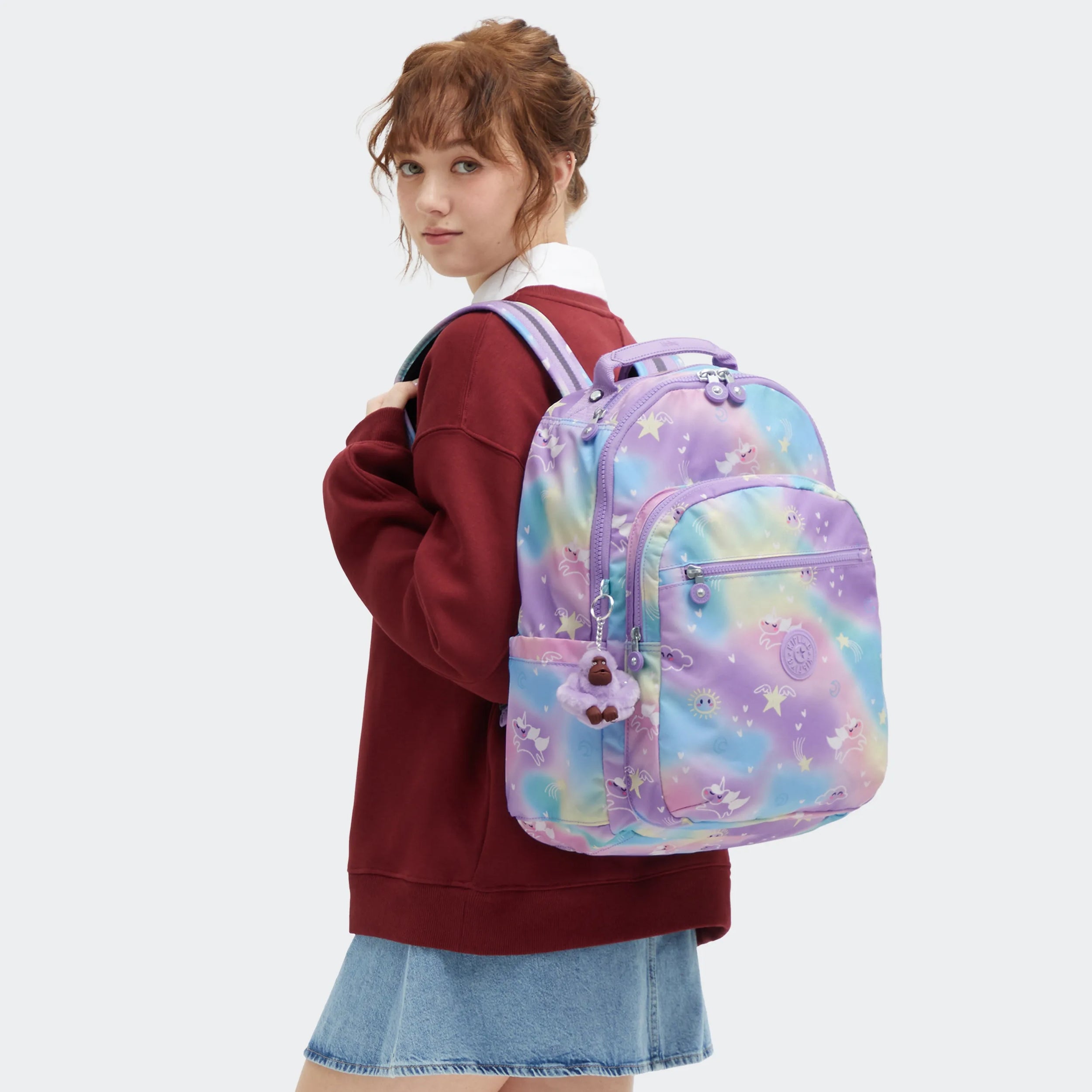 Seoul Large Printed 15 Laptop Backpack - Image 2