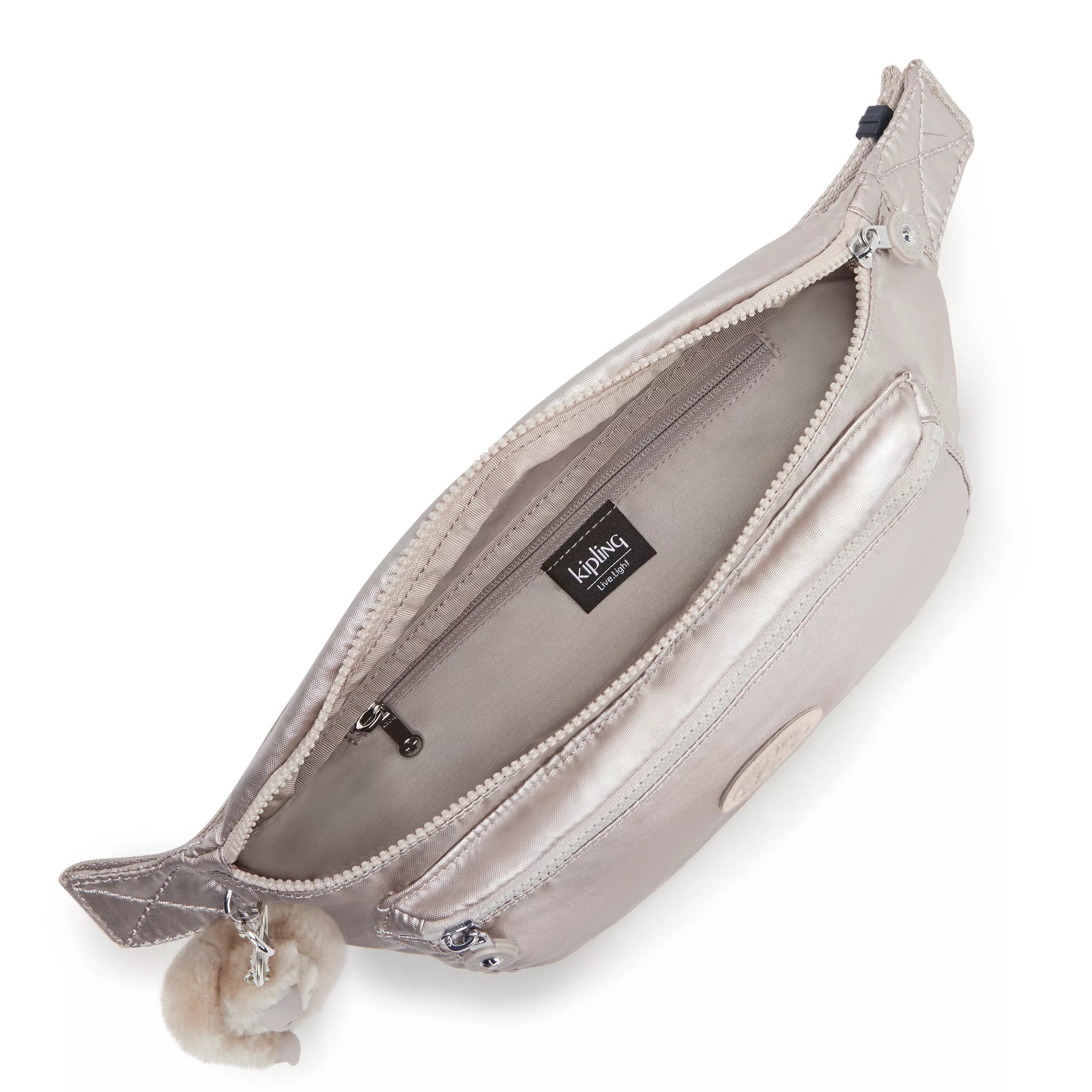 Yasemina Extra Large Metallic Waist Pack - Image 4
