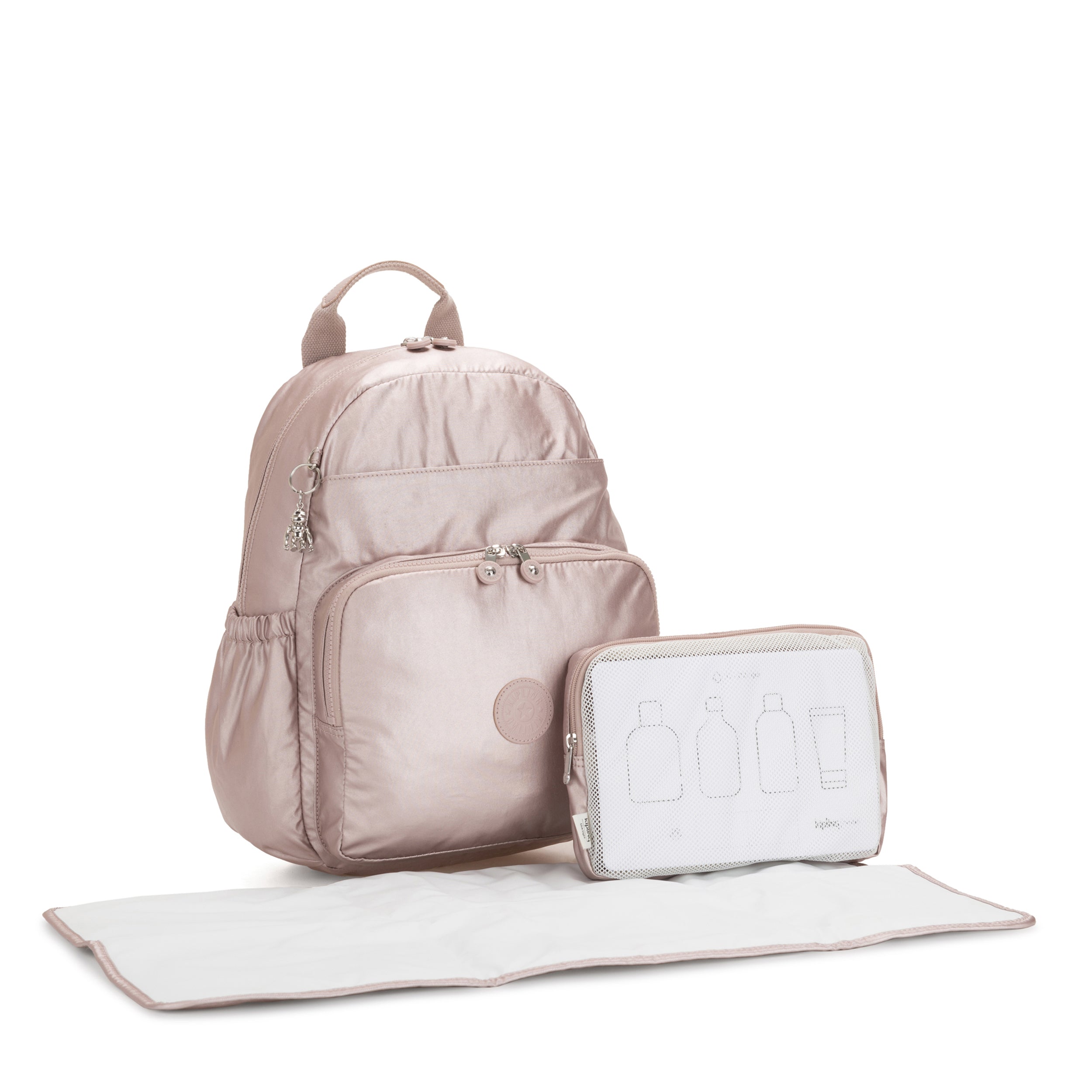 Maisie Metallic Diaper Backpack - Image 4