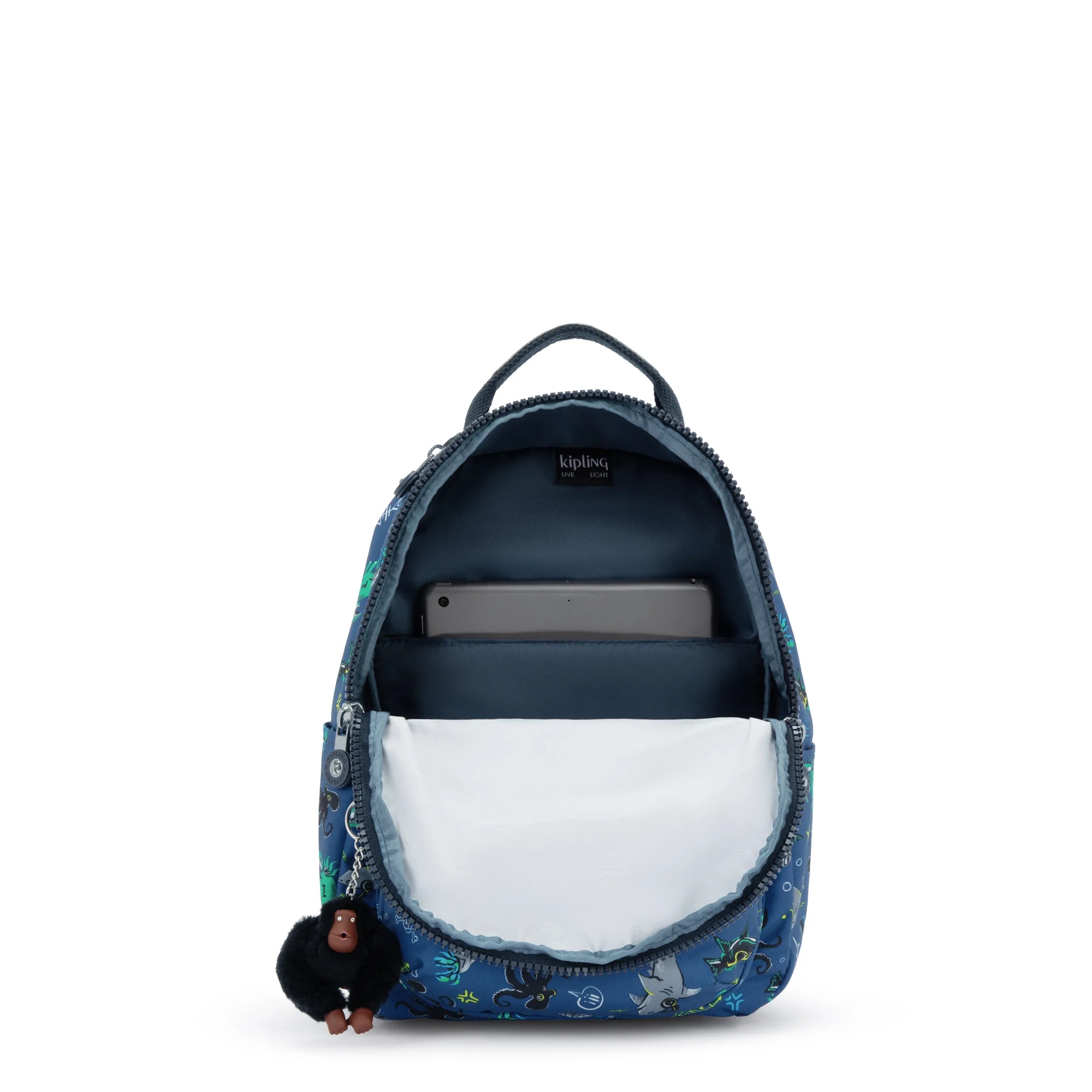 Seoul Small Printed Tablet Backpack - Image 4