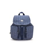 Anto Small Printed Denim Backpack