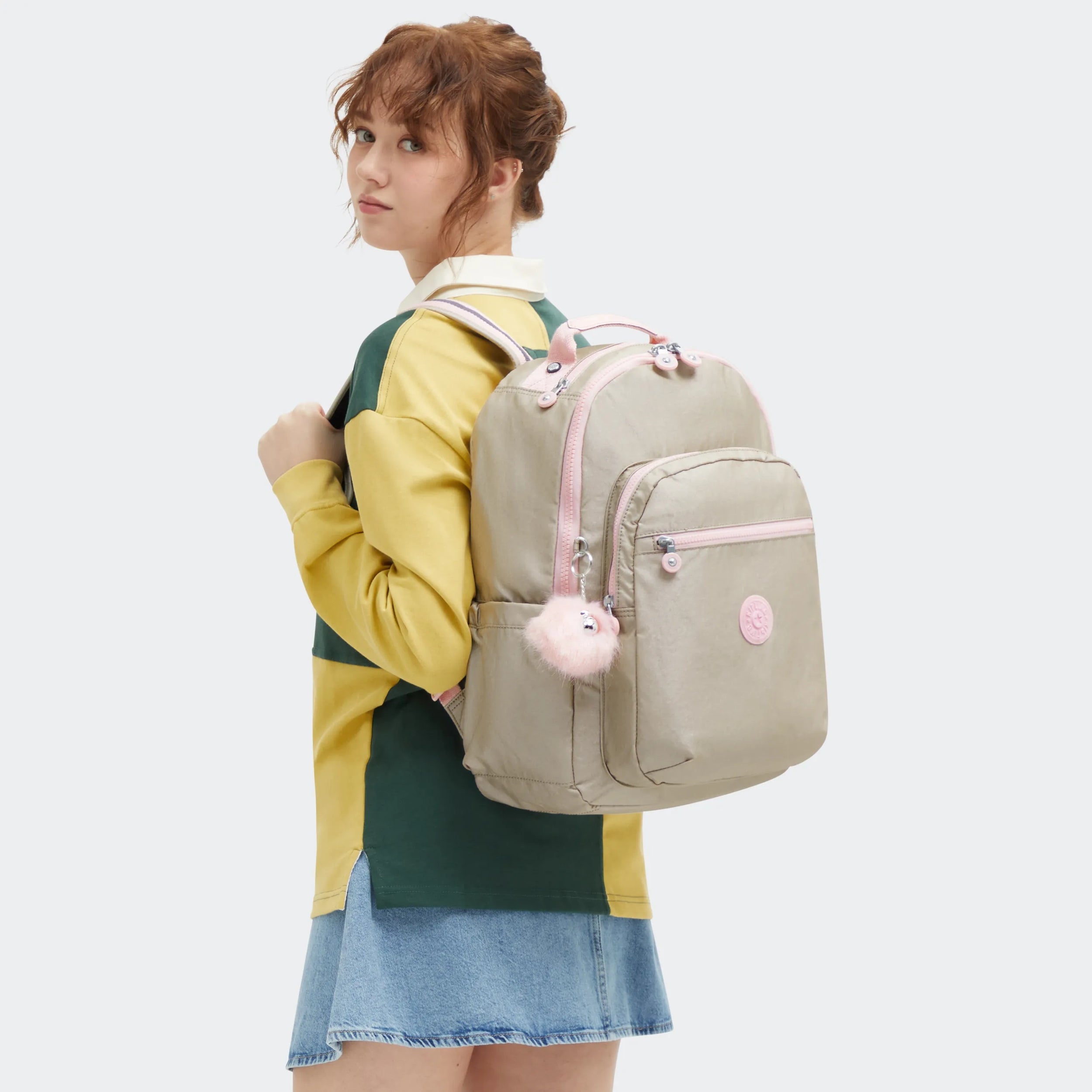 Seoul Large Metallic 15 Laptop Backpack - Image 2