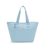 Raaja Printed Denim Tote Bag