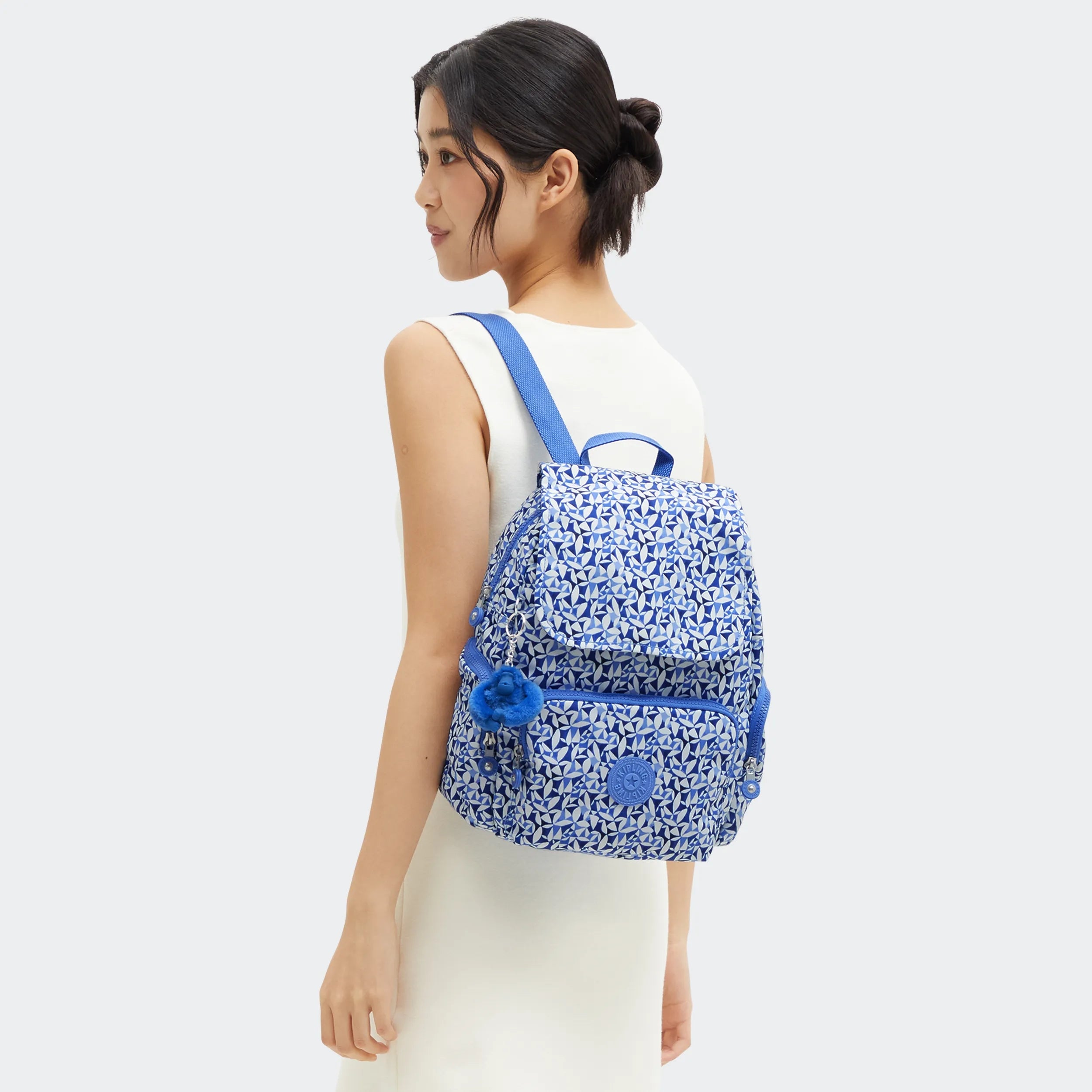 City Zip Small Printed Backpack - Image 2