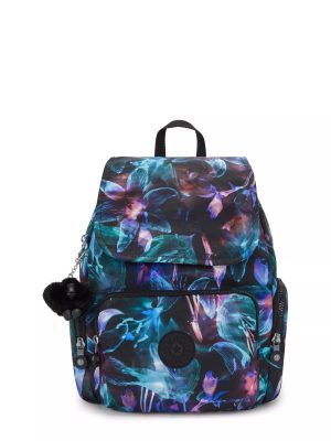 City Zip Small Printed Backpack