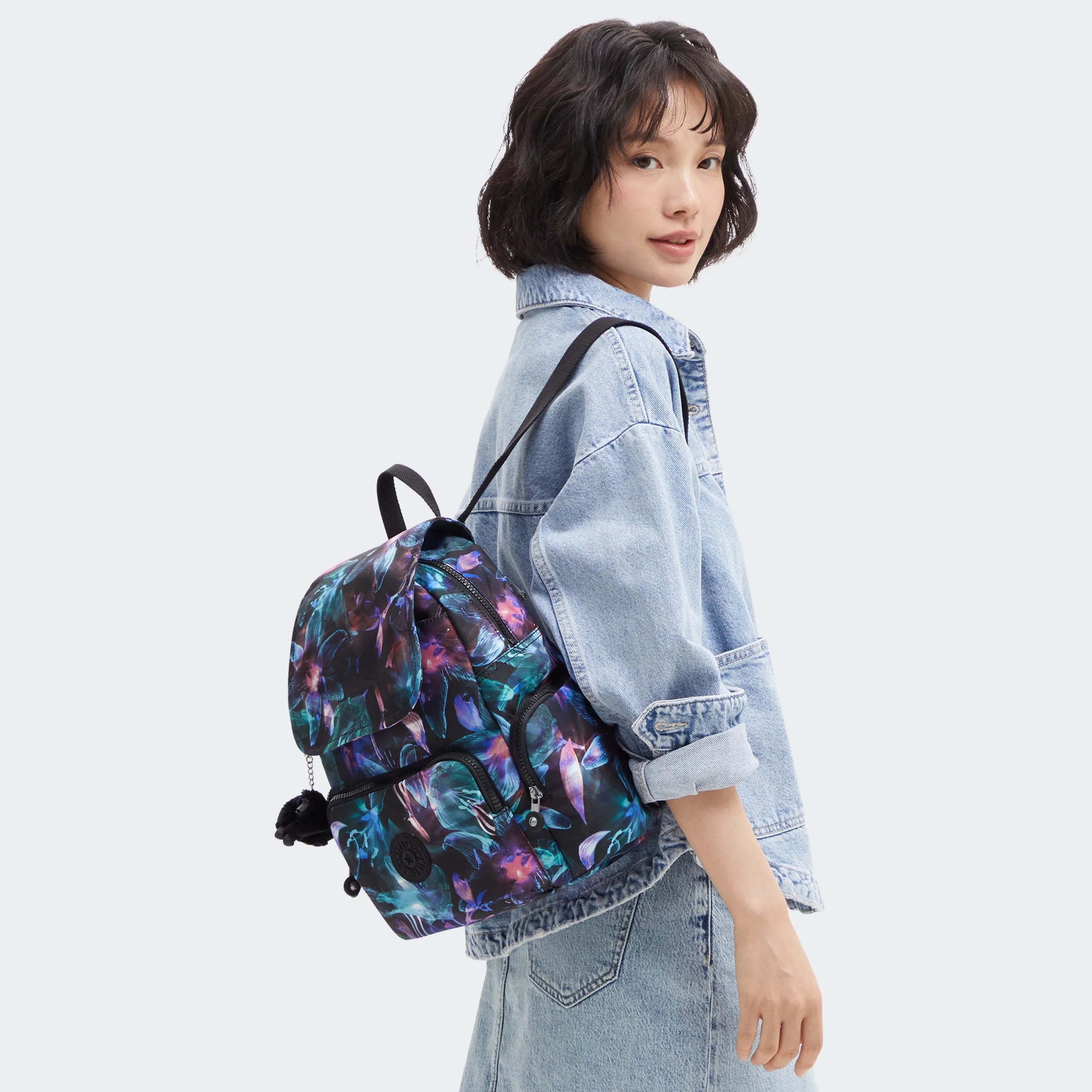 City Zip Small Printed Backpack - Image 2