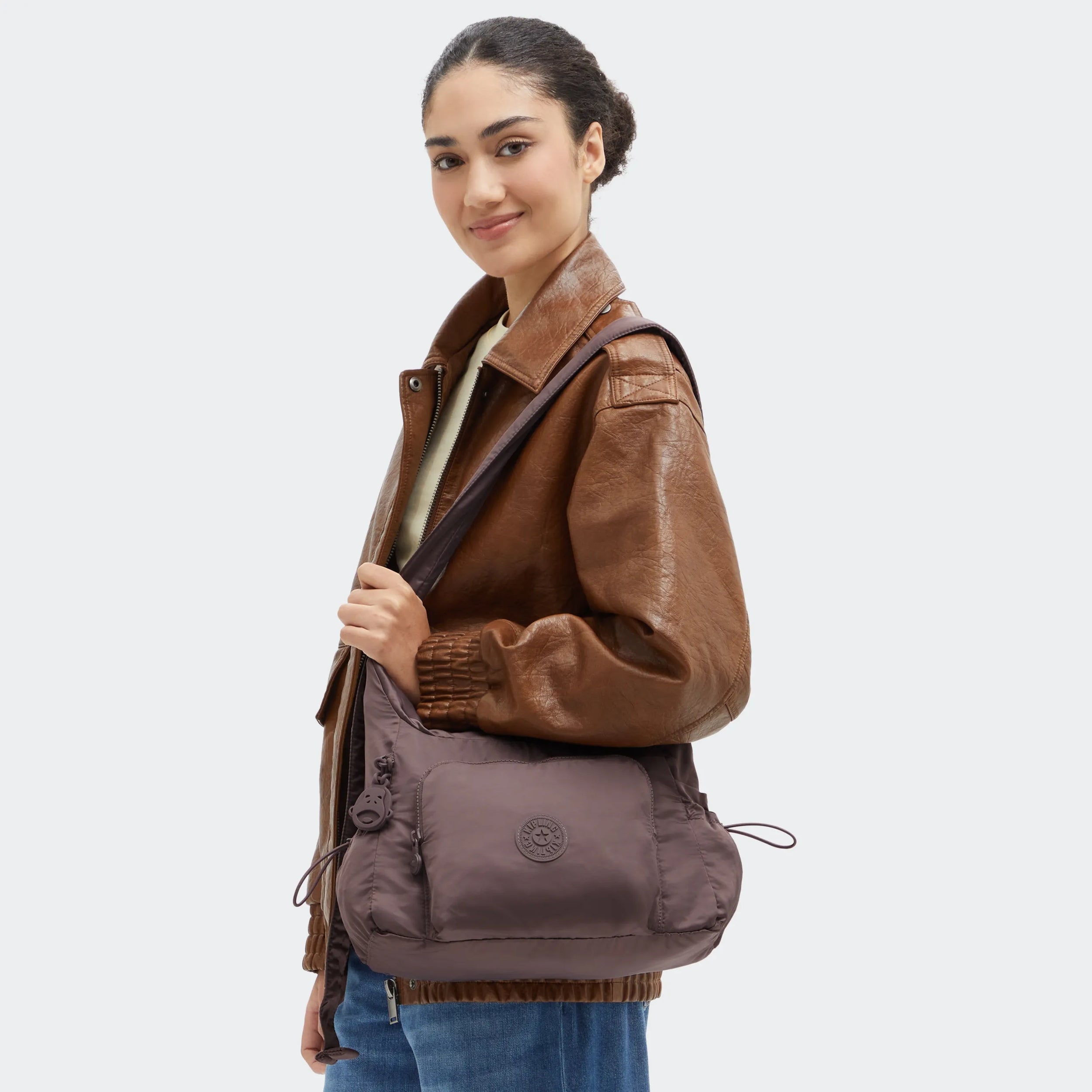 Gabb Small Smooth Satin Crossbody Bag - Image 2