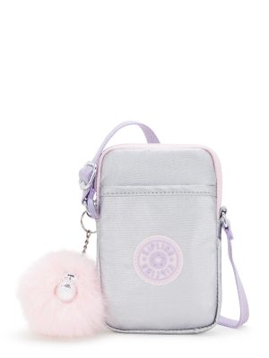Tally Metallic Crossbody Phone Bag