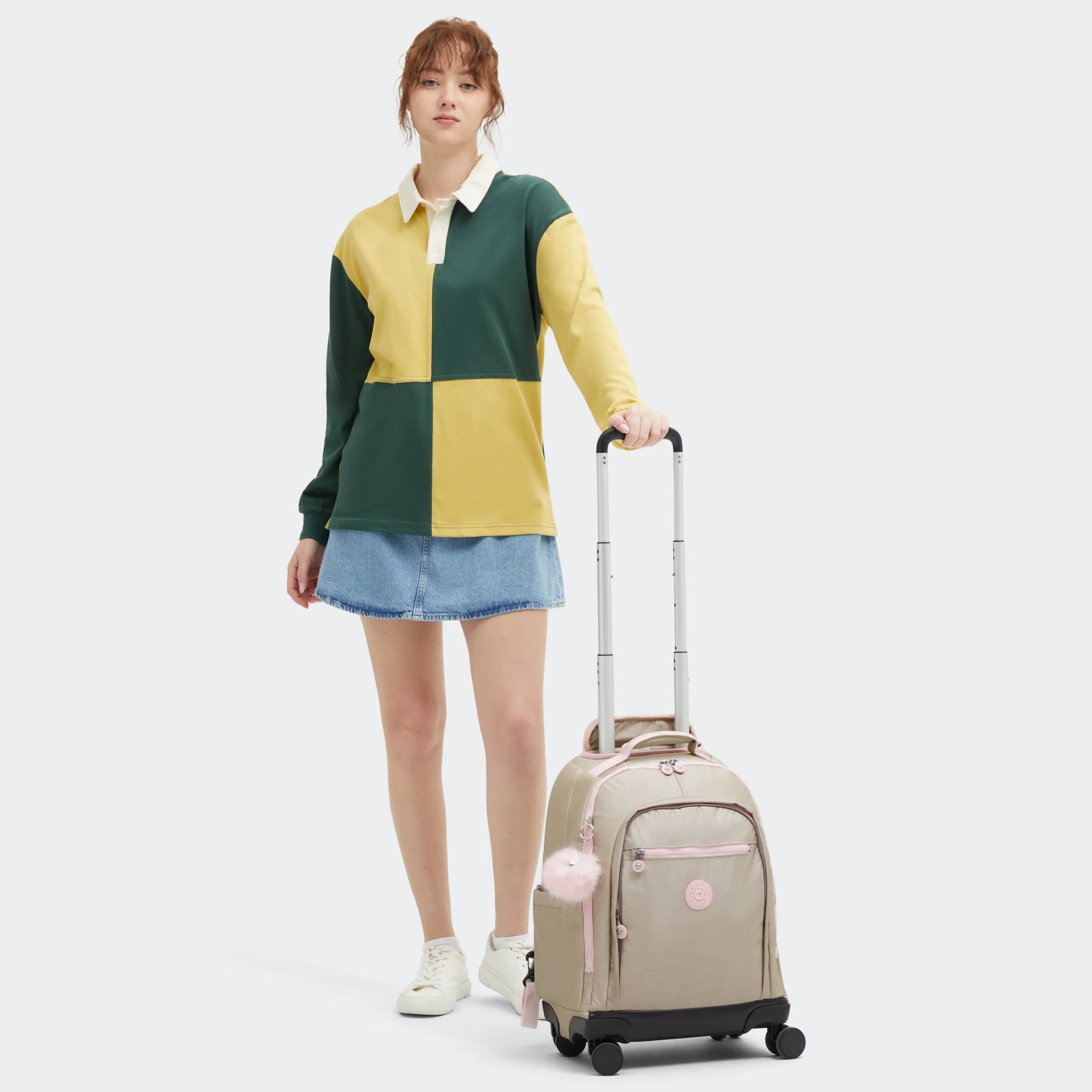 New Zea Metallic 15 Laptop Rolling Backpack - Image 2