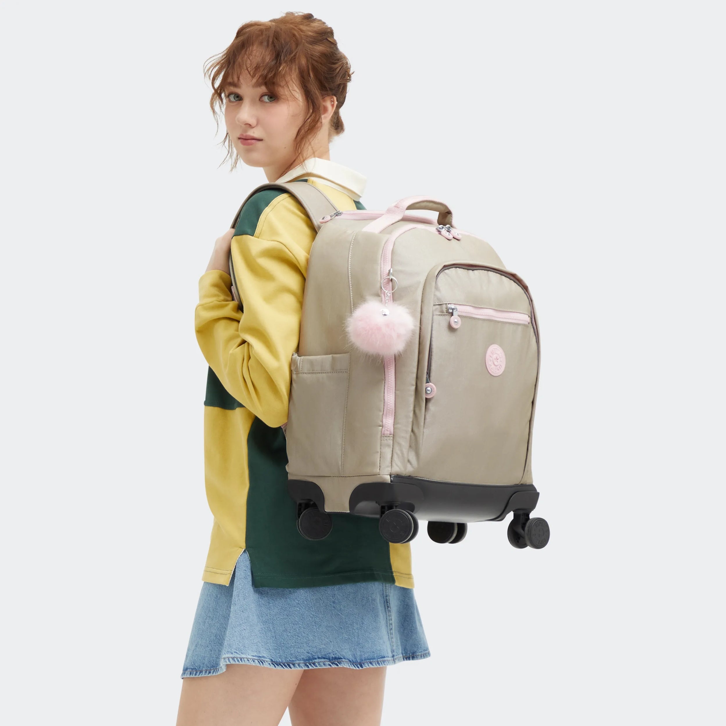 New Zea Metallic 15 Laptop Rolling Backpack - Image 7
