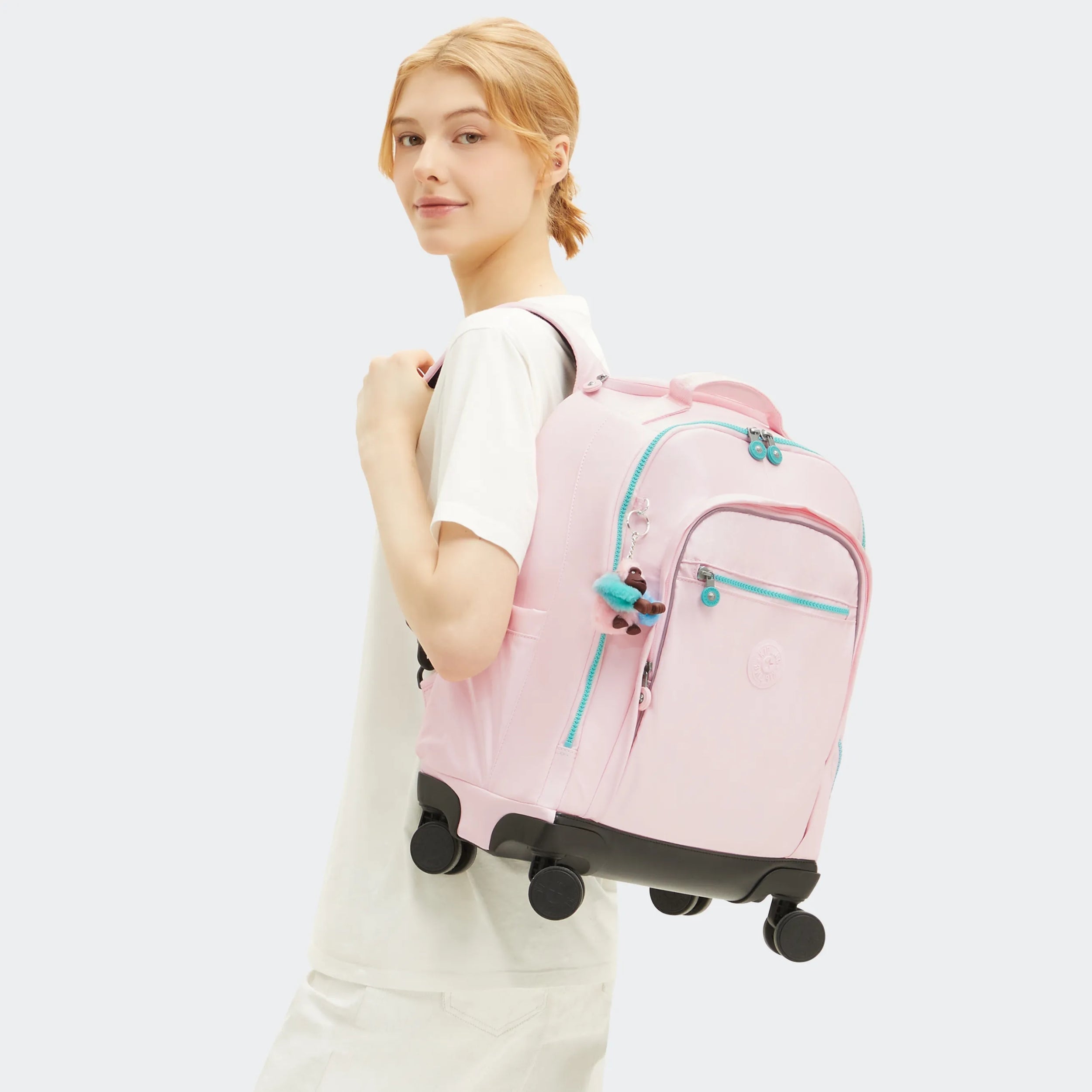 New Zea Metallic 15 Laptop Rolling Backpack - Image 7