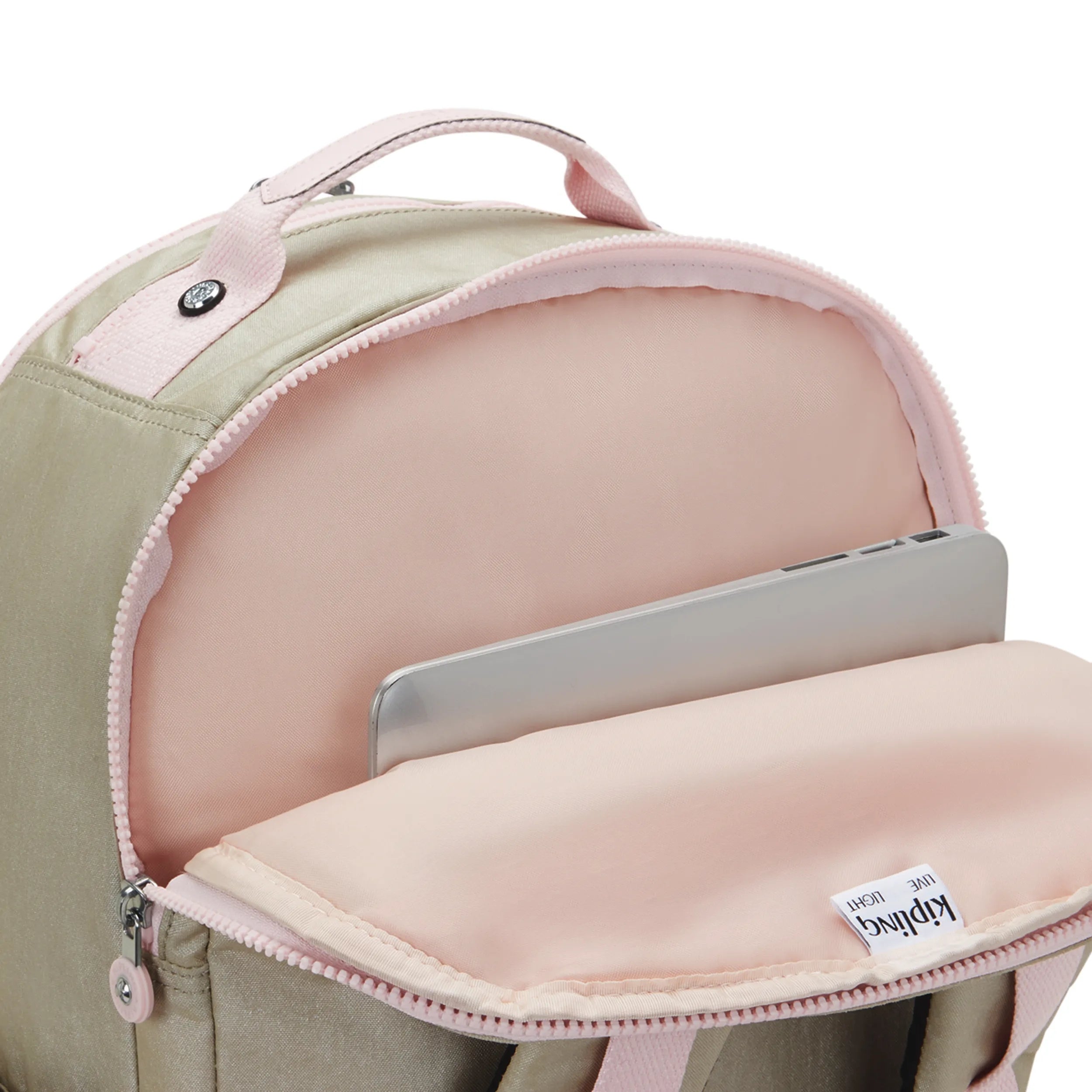 Seoul Extra Large Metallic 17 Laptop Backpack - Image 6