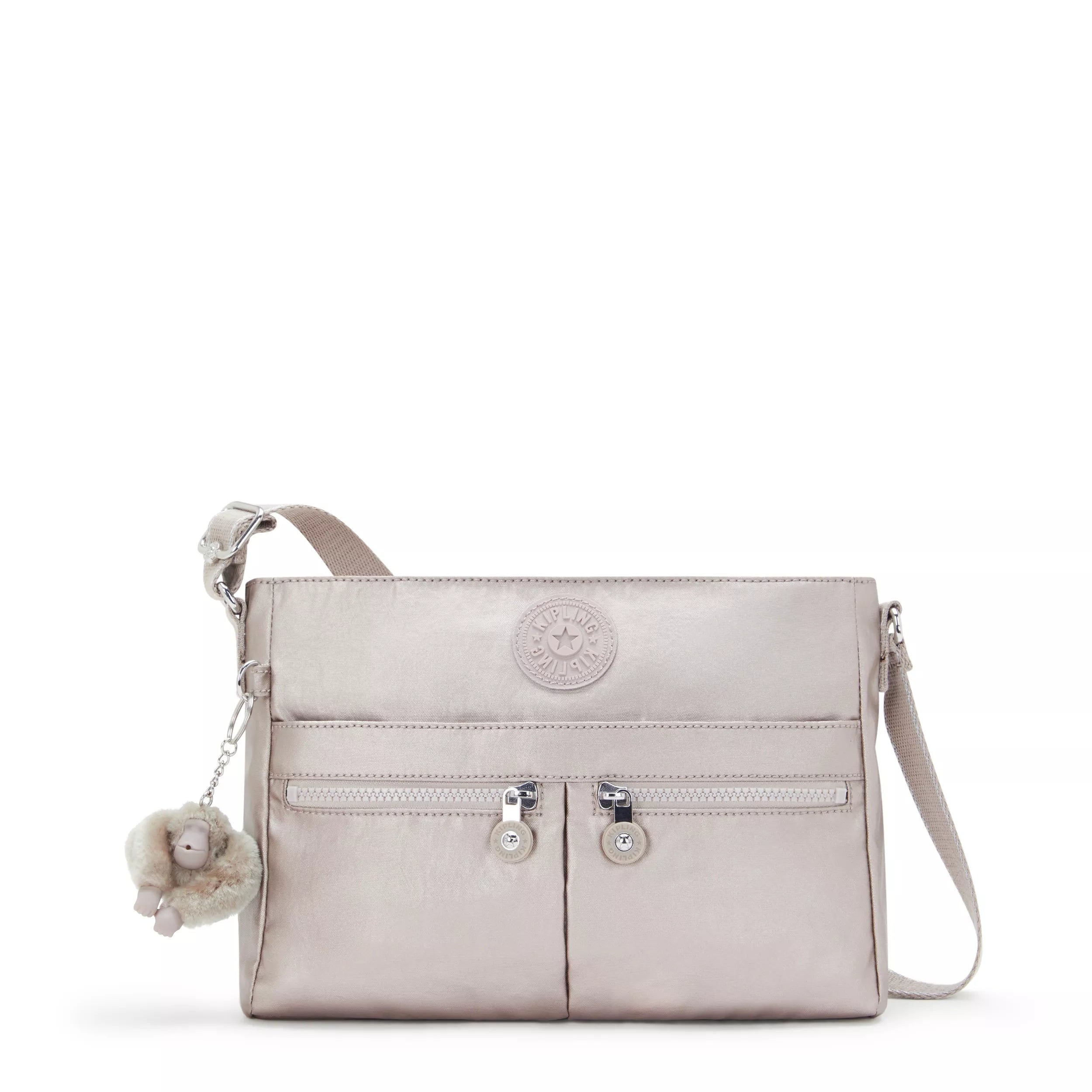 New Angie Metallic Crossbody Bag