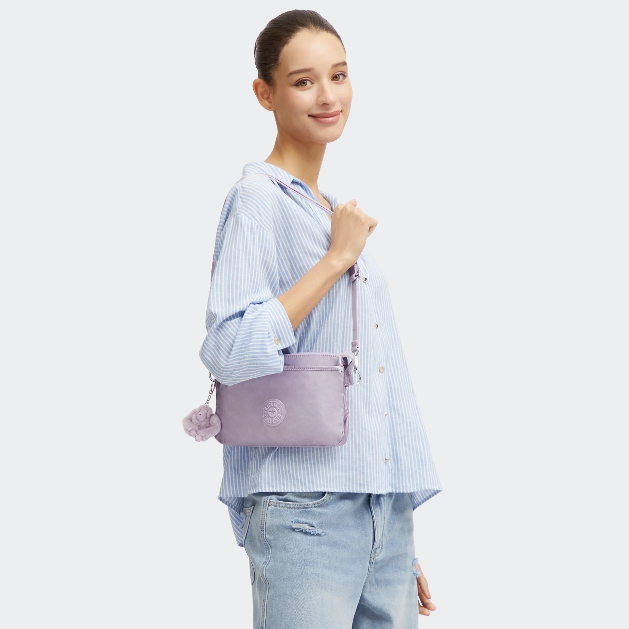 Riri Metallic Crossbody Bag - Image 8