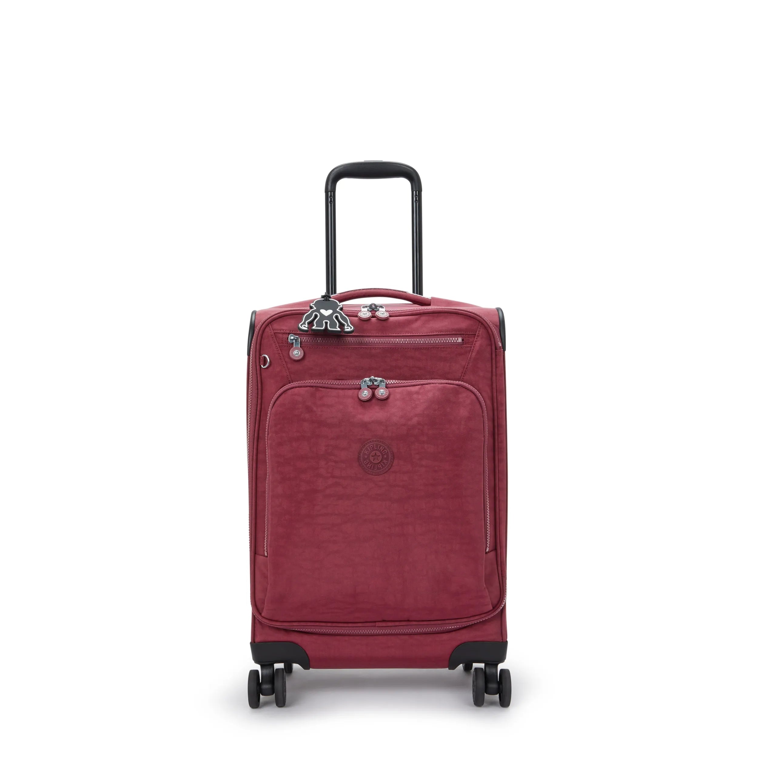 Youri Spin Small Printed 4 Wheeled Rolling Luggage