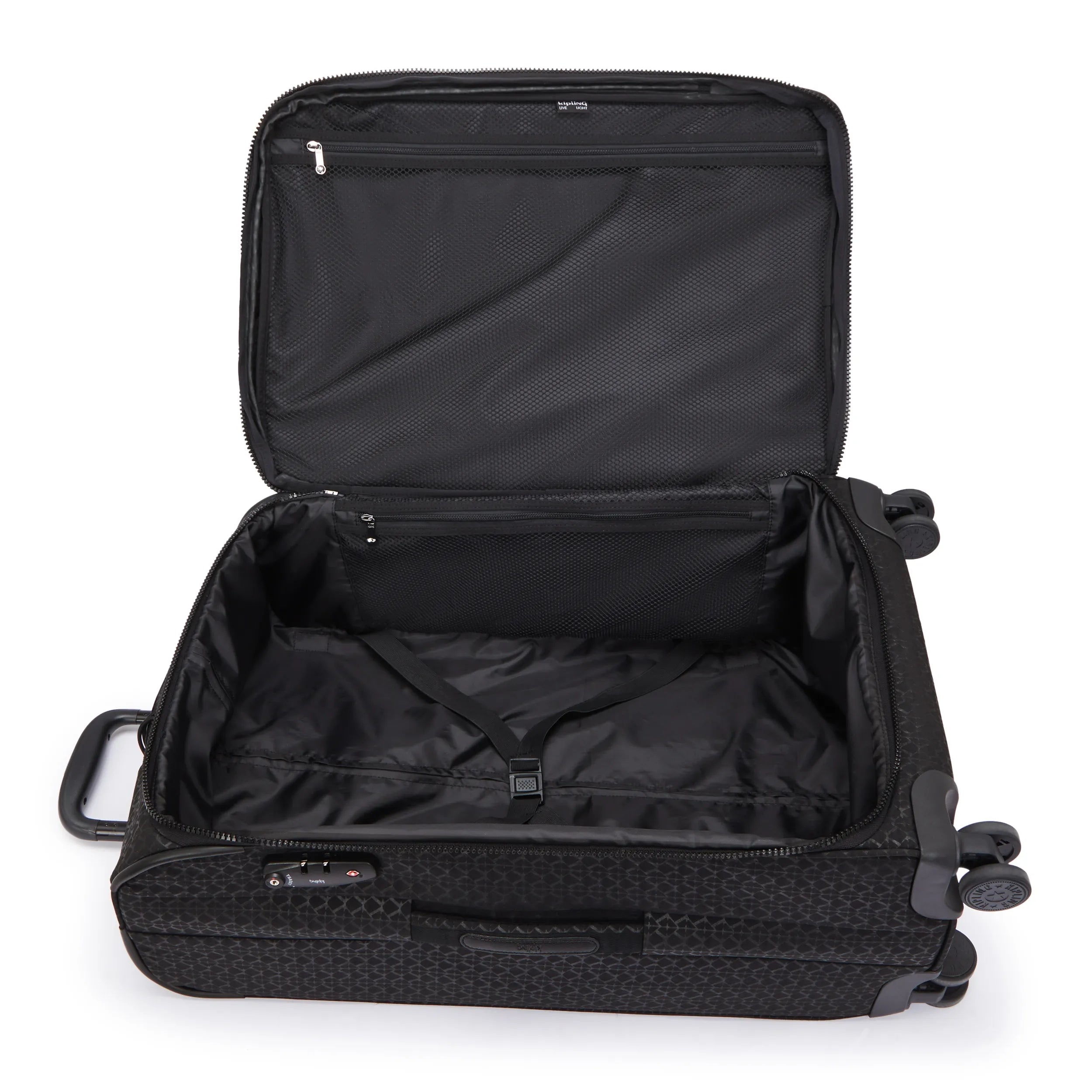 Youri Spin Medium Printed 4 Wheeled Rolling Luggage - Image 4