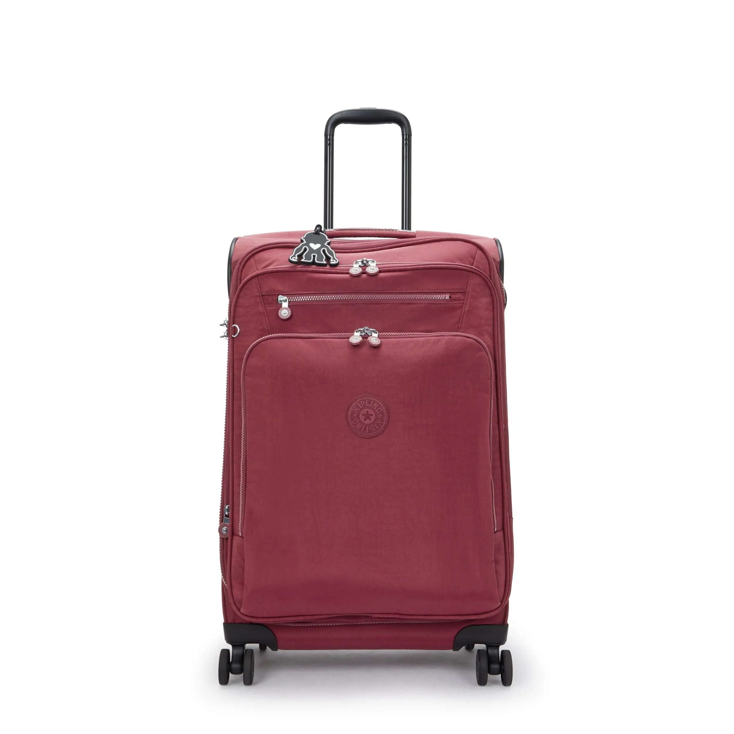 Youri Spin Medium Printed 4 Wheeled Rolling Luggage