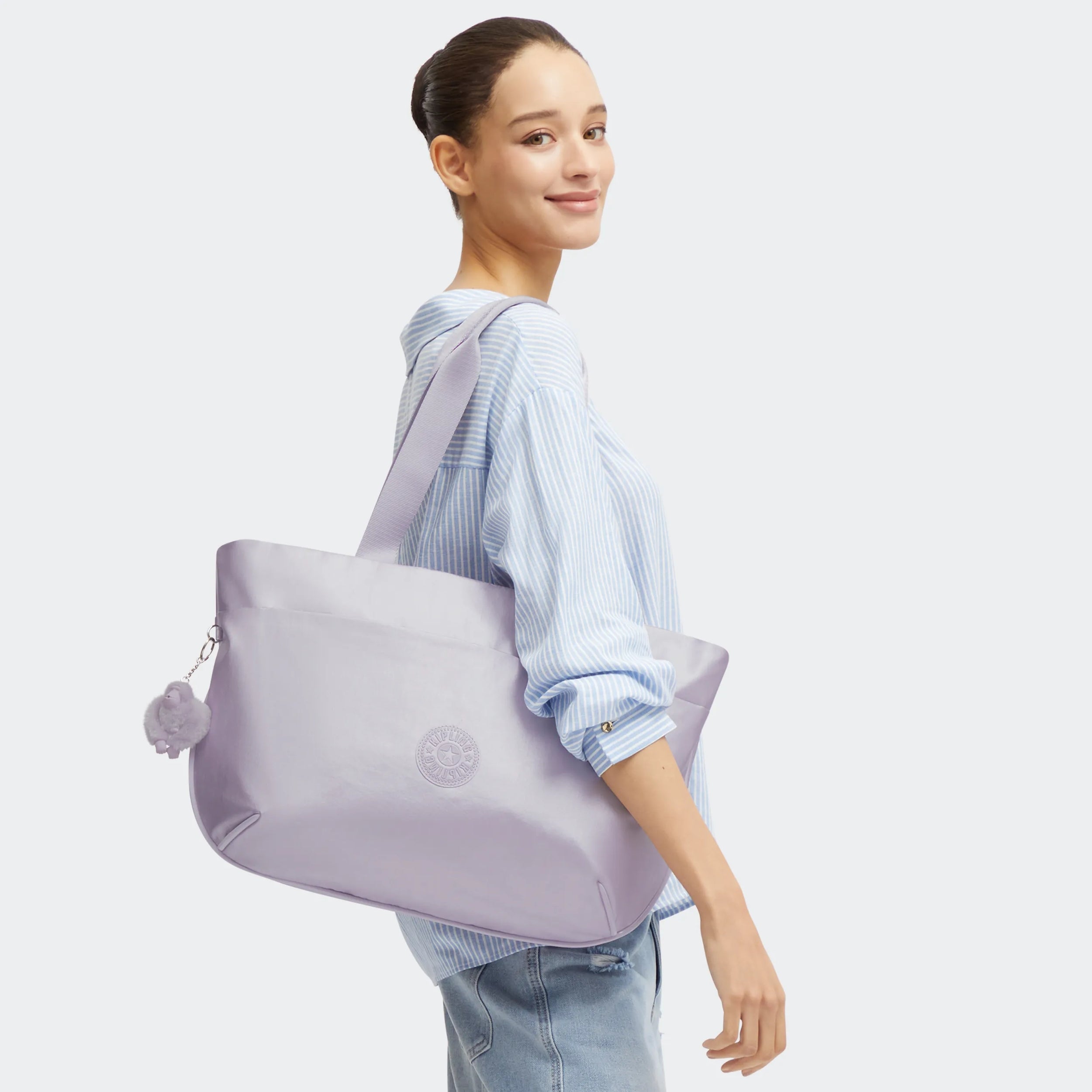 Cristina Metallic Tote Bag - Image 2