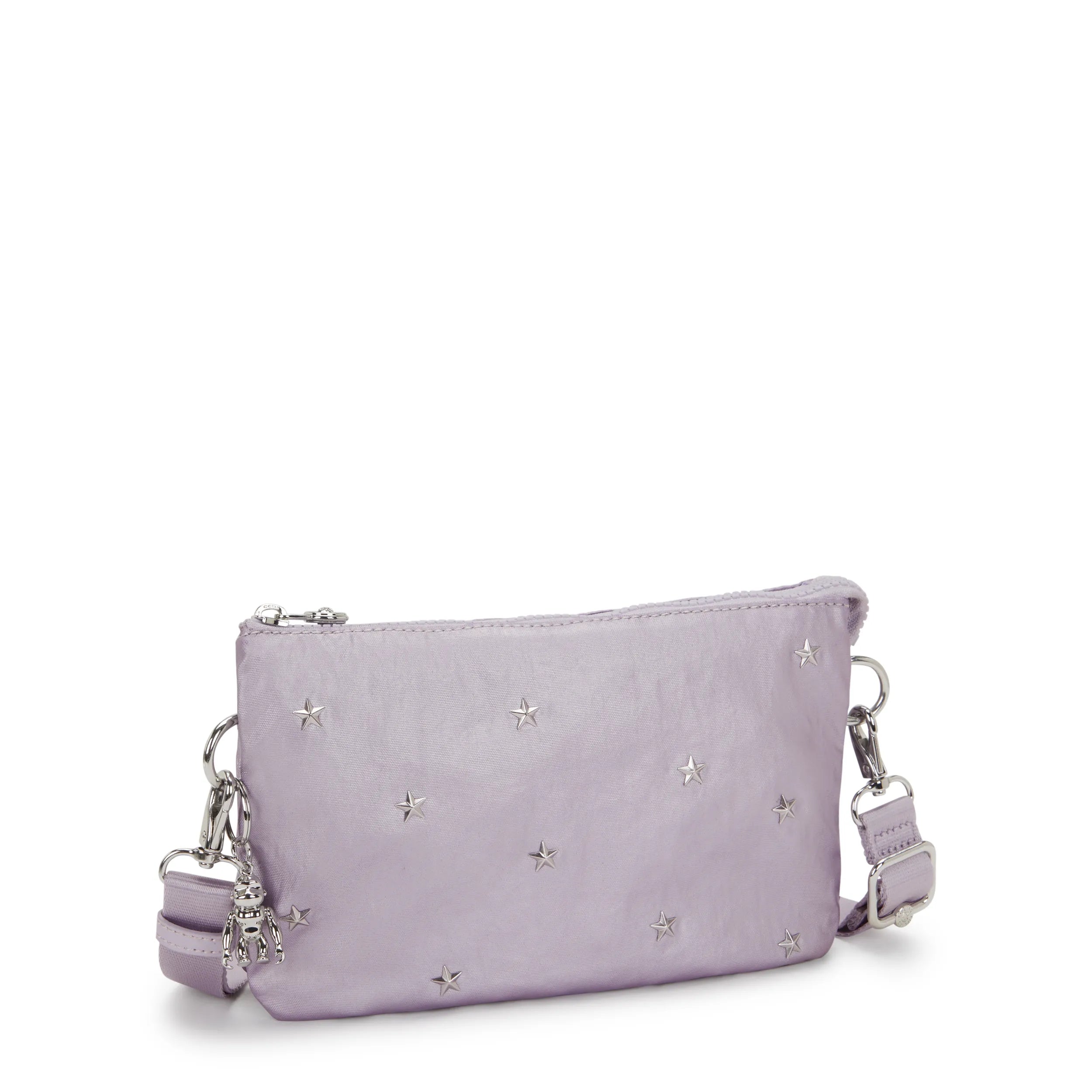 Riri Studded Metallic Crossbody Bag - Image 5