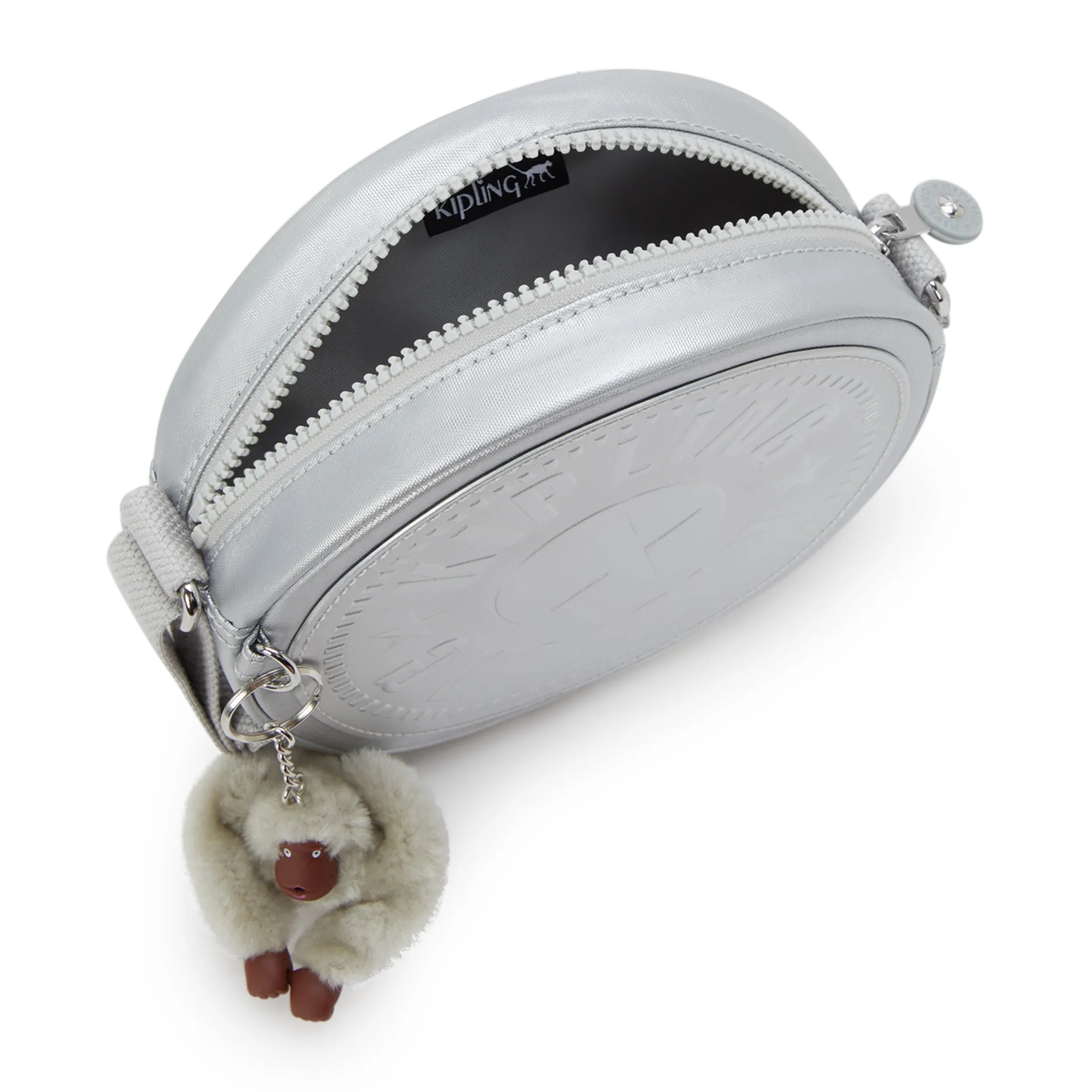 Fernanda Circle Metallic Crossbody Bag - Image 3