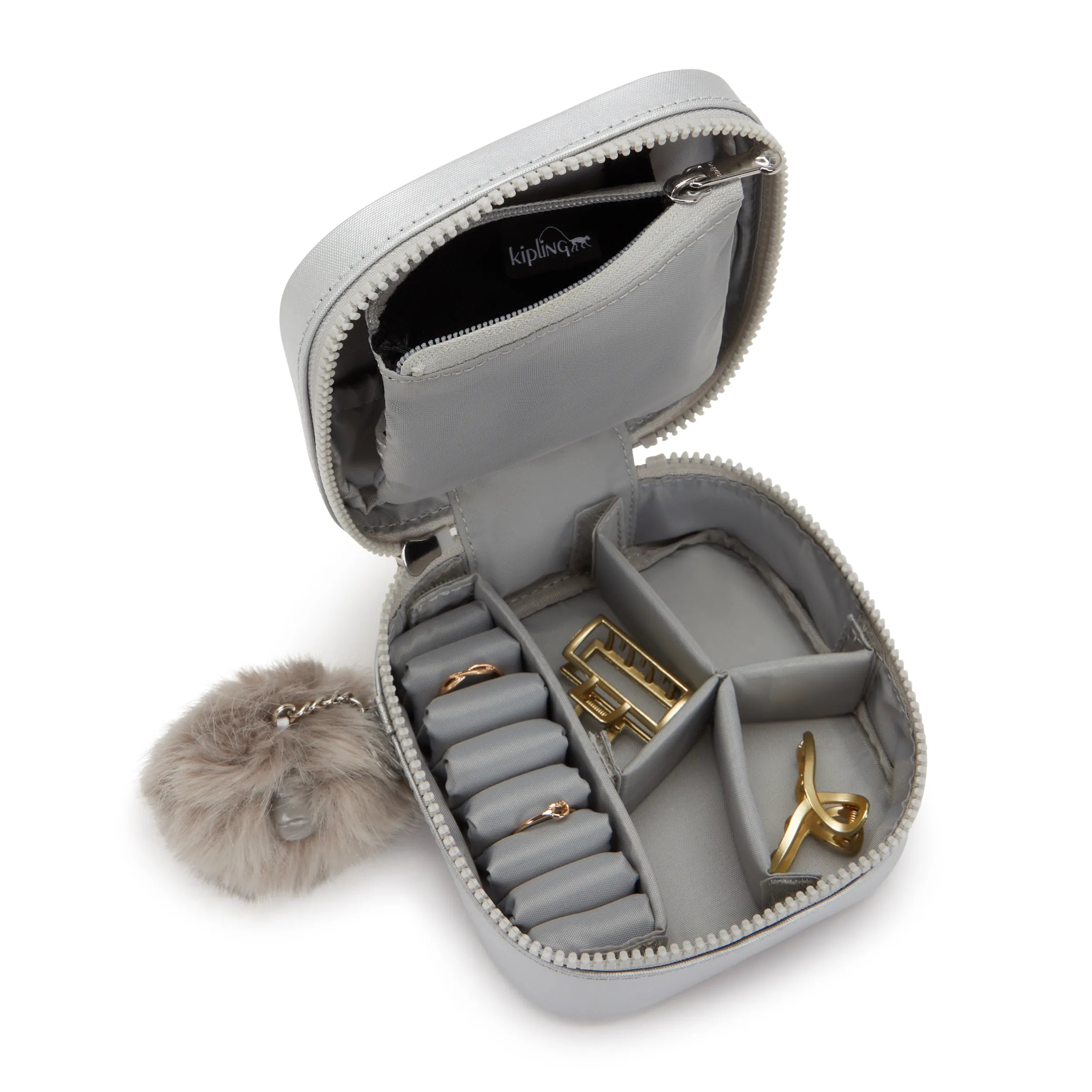 Luz Metallic Jewelry Pouch - Image 6