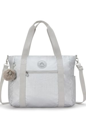 Jayla 15 Metallic Laptop Tote Bag